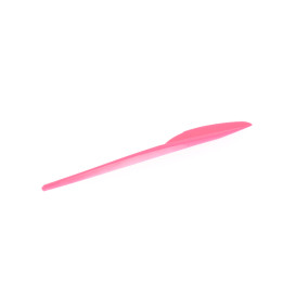 Plastic Knife PS Fuchsia 16,5 cm (15 Units) 