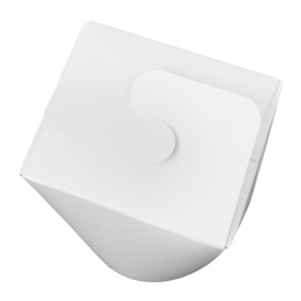 Paper Take-out Container White 529ml (50 Units) 
