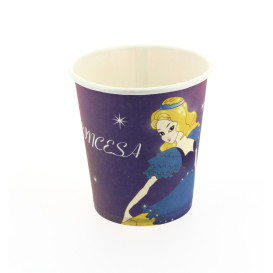 Paper Cup Princess Design 200 ml (500 Units)