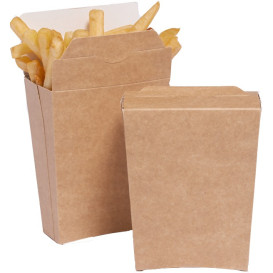 Paper French Fries Scoop Container Closed (25 Units)