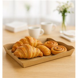 Cardboard Tray Fast Food Kraft (200 Units)