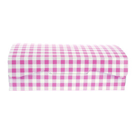 Paper Bakery Box Pink 20,4x15,8x6cm 1kg (20 Units)
