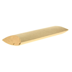 Paper Baguette Container Kraft Easy Opening (25 Units)