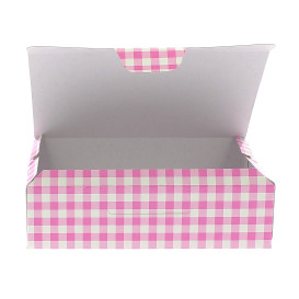 Paper Bakery Box Pink 17,5x11,5x4,7cm 250g (360 Units)