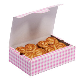 Paper Bakery Box Pink 17,5x11,5x4,7cm 250g (20 Units)