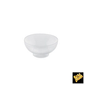 Tasting Plastic Bowl PS "Mini" Clear 60ml (10 Units) 