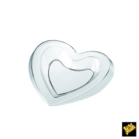 Tasting Plastic Plate PS "Free" Clear 15ml (50 Units)