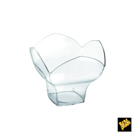 Tasting Plastic Bowl PS "Spring" Dessert Clear100ml (500 Units)