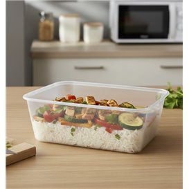 Plastic Deli Container PP Rectangular Shape 750 ml (500 Units)