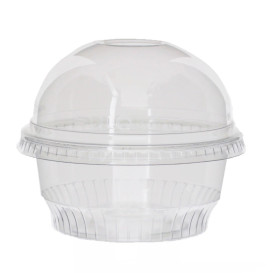 Plastic Container PET Crystal Solo® 5Oz/150ml Ø9,2cm (50 Units)