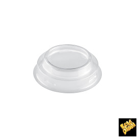 Plastic Lid PET for Plastic Tasting Cup Cone Shape High Clear 70 ml (1000 Units)