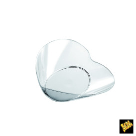Tasting Plastic Bowl PS "Lovers" Clear 30ml (25 Units) 