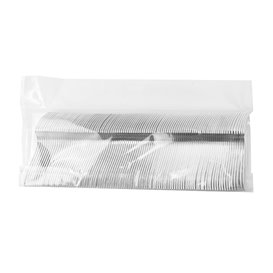 Plastic Mini Fork Metallized 10cm (1000 Units)