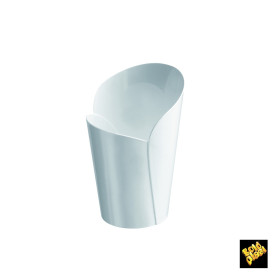 Plastic Tasting Cup PS "Blossom" White 90ml (300 Units)