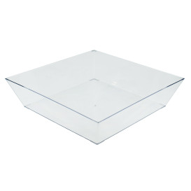 Plastic Tray Clear 25x25cm 
