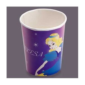 Paper Cup Princess Design 200 ml (25 Units) 