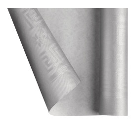 Paper Tablecloth Roll Silver 1,2x7m (25 Units)