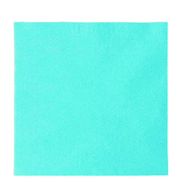 Paper Napkin 2 Layers Light Blue 33x33cm (50 Units) 