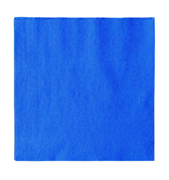 Paper Napkin 2 Layers Dark Blue 33x33cm (50 Units) 