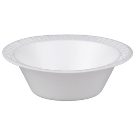 Foam Bowl Laminated White 360ml Ø15cm (125 Units)  