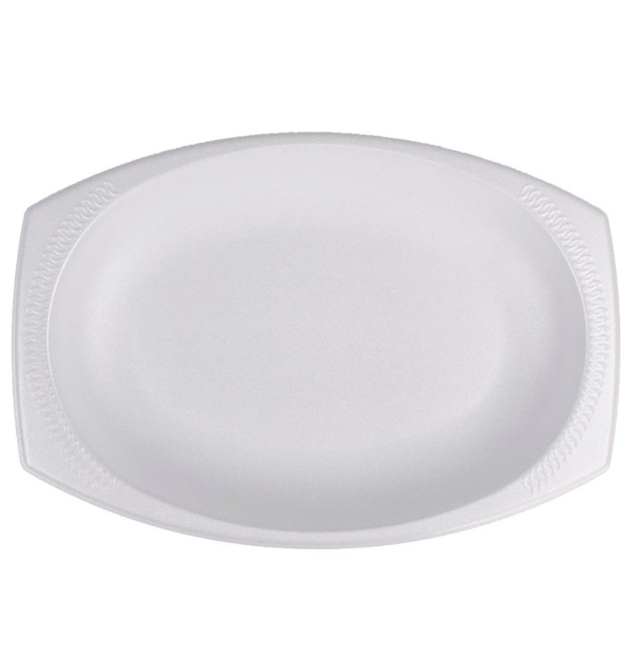 Foam Tray "Concorde" White 28X22cm (125 Units)  