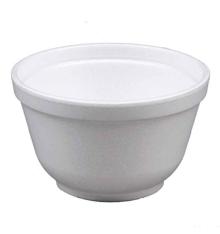 Foam Container White 6Oz/180ml Ø8,9cm (1000 Units)