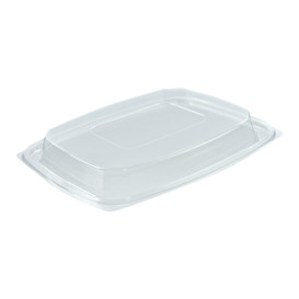 Plastic Lid for Deli Container OPS High Dome Lid Clear 887/1420/1894ml (63 Units)  