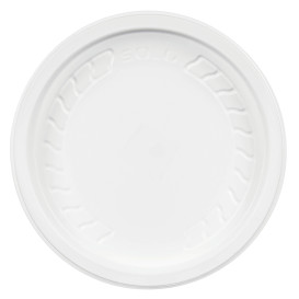 Plastic Lid PP "Deli" White Ø12cm (50 Units) 