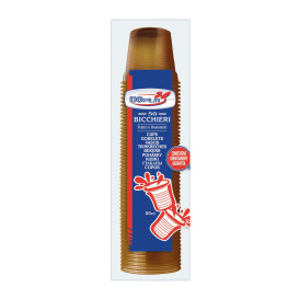 Plastic Shot PS Brown 80ml Ø5,7cm (2400 Units)