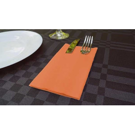 Pocket Fold Airlaid Napkins "Kanguro" Orange 40x40cm (480 Units)