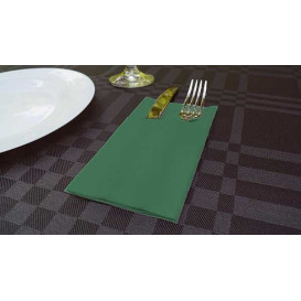Pocket Fold Airlaid Napkins "Kanguro" Green 40x40cm (30 Units) 