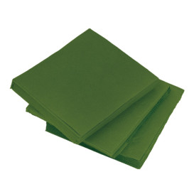 Paper Napkin Micropoint Green 20x20cm 2C (100 Units)  