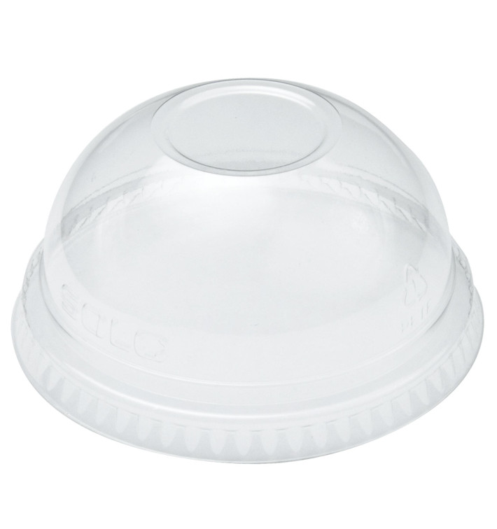 Plastic Dome Lid PET Crystal Ø7,8cm (1000 Units)