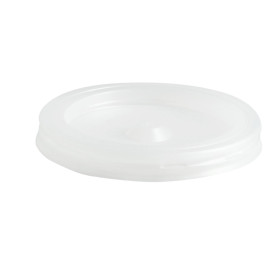 Plastic Lid PS Ø5,7cm for Cup 80/100ml (100 Units)  