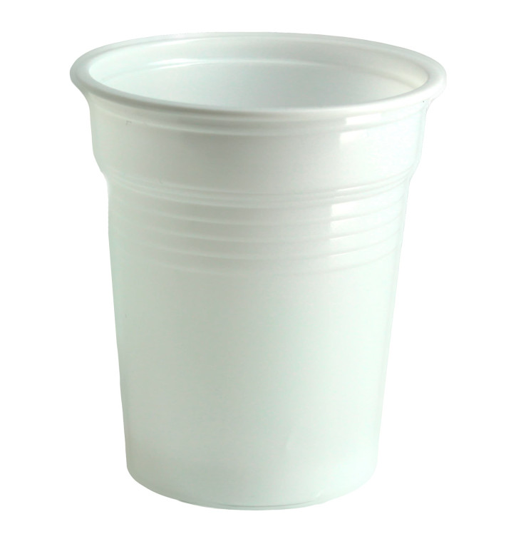 Plastic Shot PS White 100ml Ø5,7cm (4800 Units)