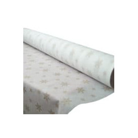 Novotex Tablecloth Roll White "Estrellas" P40cm 1,2x50m (6 Units)