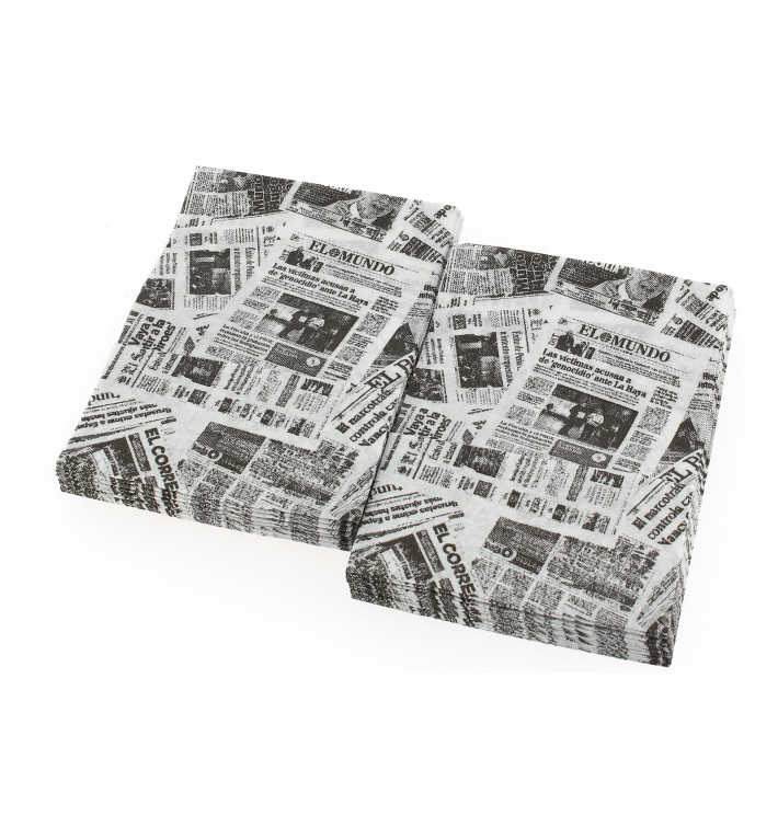 Paper Napkin Miniservis "Prensa" 17x17cm (200 Units)  