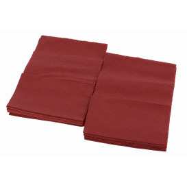 Paper Napkins "Miniservis" Burgundy 17x17cm (160 Units)  
