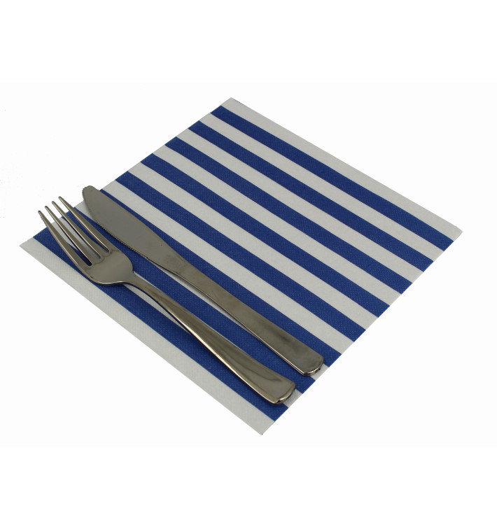 Paper Napkin Double Point "Marine" 40x40cm (600 Units)