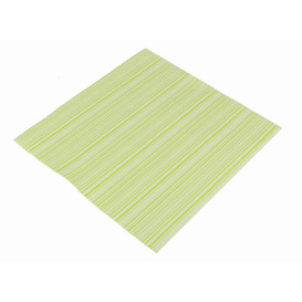 Paper Napkin Double Point "Basic Pistachio" 40x40cm (50 Units) 