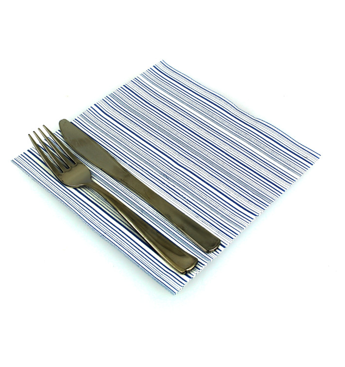 Airlaid Napkins "Basic" Blue 40x40cm (600 Units)