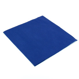 Paper Napkin Double Point Blue 2C 33x33cm (50 Units) 
