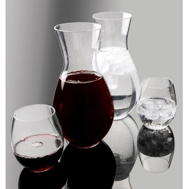 Plastic Jug Reusable Clear "Tritan" 1000ml (4 Units)