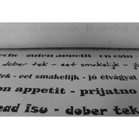 Paper Tablecloth Roll "Buen Provecho" 1,2x100m 37g (1 Unit) 