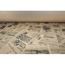 Paper Tablecloth Roll Kraft "Prensa" 1,2x100m 37g (6 Units)