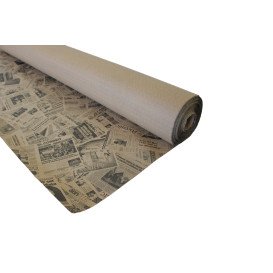 Paper Tablecloth Roll Kraft "Prensa" 1,2x100m 37g (6 Units)