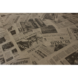 Paper Tablecloth Roll Kraft "Prensa" 1,2x100m 37g (6 Units)