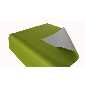 Pre-Cut Paper Tablecloth Pistachio 40g 1x1m (400 Units)  