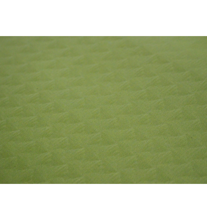Pre-Cut Paper Tablecloth Pistachio 40g 1x1m (400 Units)  