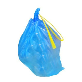 Trash Bag Blue Easy Closure 55x55cm (900 Units)